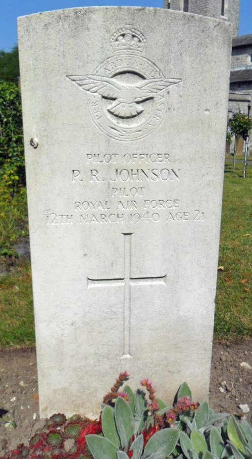 P/O Peter Richard Johnson<br/><br /><br />died March 12th, 1940